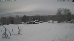 Spodní část sjezdovky