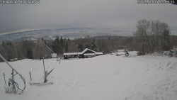 Spodní část sjezdovky