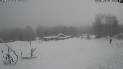 Spodní část sjezdovky