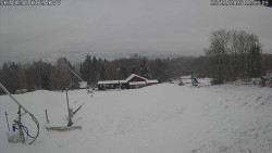 Spodní část sjezdovky