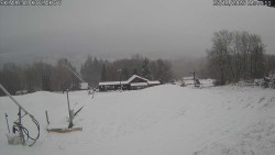 Spodní část sjezdovky