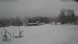 Spodní část sjezdovky