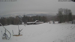 Spodní část sjezdovky