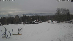 Spodní část sjezdovky