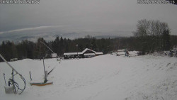 Spodní část sjezdovky