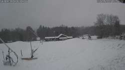 Spodní část sjezdovky