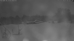 Spodní část sjezdovky