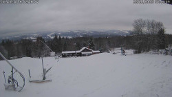 Spodní část sjezdovky