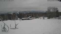 Spodní část sjezdovky