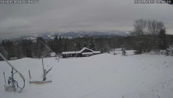 Spodní část sjezdovky