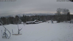 Spodní část sjezdovky