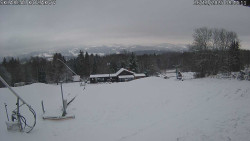 Spodní část sjezdovky