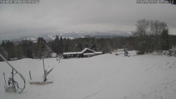 Spodní část sjezdovky