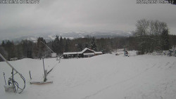 Spodní část sjezdovky