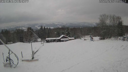 Spodní část sjezdovky