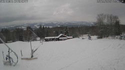 Spodní část sjezdovky