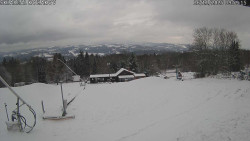 Spodní část sjezdovky