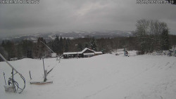 Spodní část sjezdovky