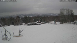 Spodní část sjezdovky