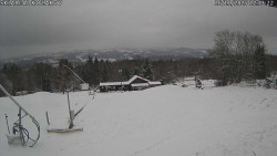 Spodní část sjezdovky