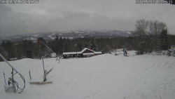 Spodní část sjezdovky