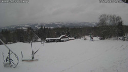 Spodní část sjezdovky