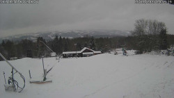 Spodní část sjezdovky