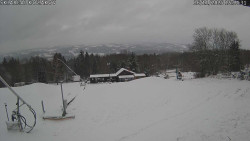 Spodní část sjezdovky