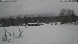 Spodní část sjezdovky