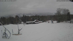 Spodní část sjezdovky