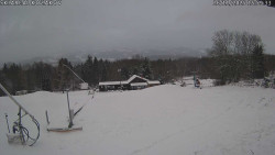 Spodní část sjezdovky