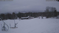 Spodní část sjezdovky