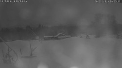 Spodní část sjezdovky