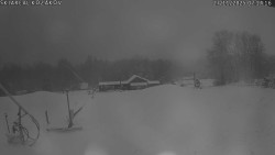 Spodní část sjezdovky