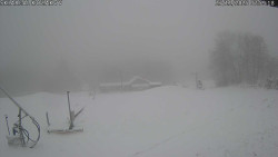 Spodní část sjezdovky