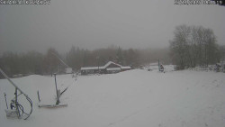 Spodní část sjezdovky