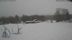 Spodní část sjezdovky