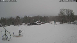 Spodní část sjezdovky