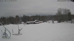 Spodní část sjezdovky