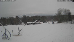 Spodní část sjezdovky