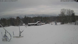 Spodní část sjezdovky