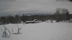 Spodní část sjezdovky