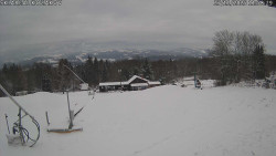 Spodní část sjezdovky