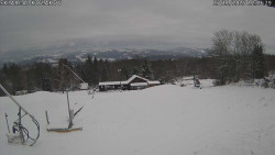 Spodní část sjezdovky