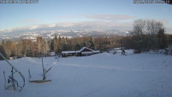 Spodní část sjezdovky