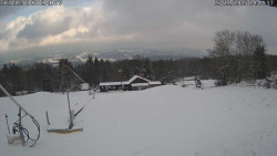 Spodní část sjezdovky