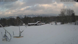 Spodní část sjezdovky