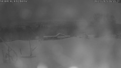 Spodní část sjezdovky