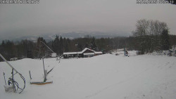 Spodní část sjezdovky