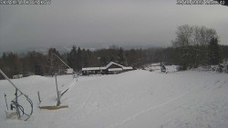 Spodní část sjezdovky